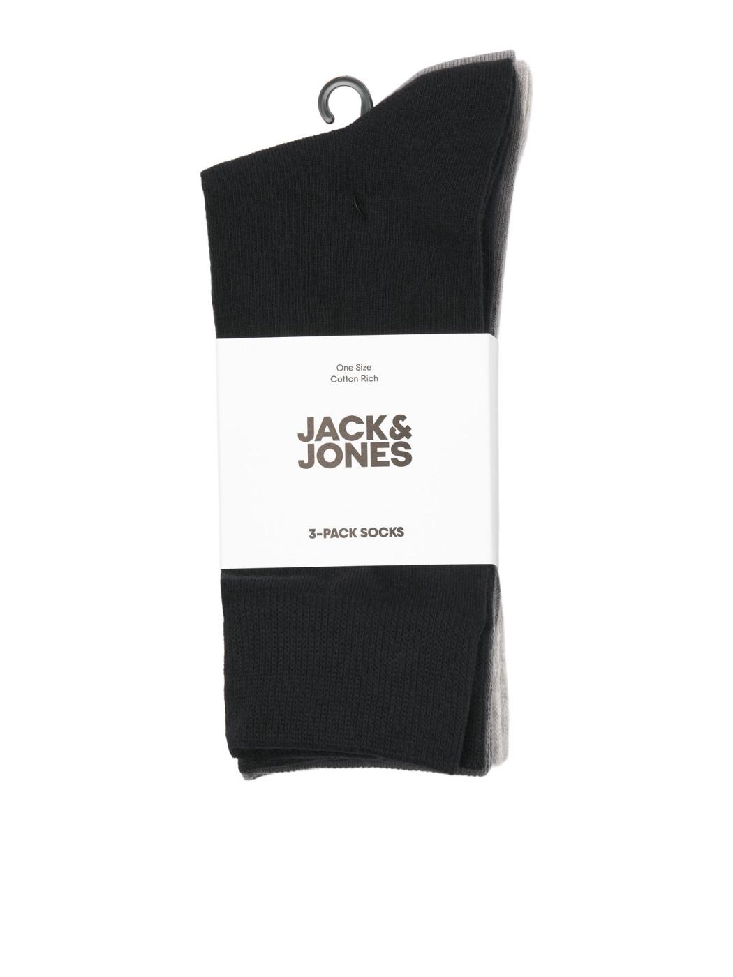 CALCETINES JACK&JONES PACK 3 DYLAN MULTICOLOR