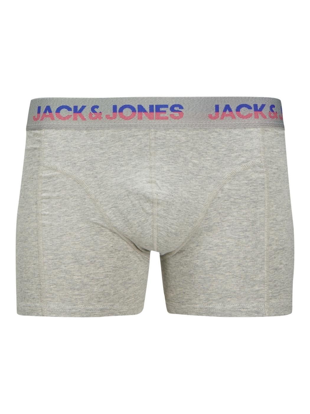 BOXER JACK&JONES PACK 3 ADON MULTICOLOR