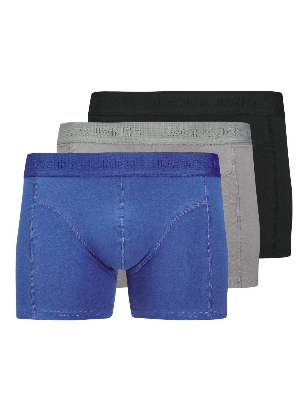BOXER JACK&JONES PACK 3 ORDINARY MULTICOLOR
