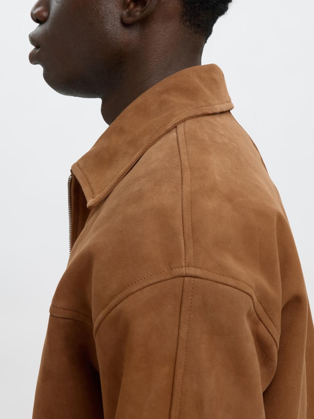 CHAQUETA SELECTED LUCAS MARRÓN