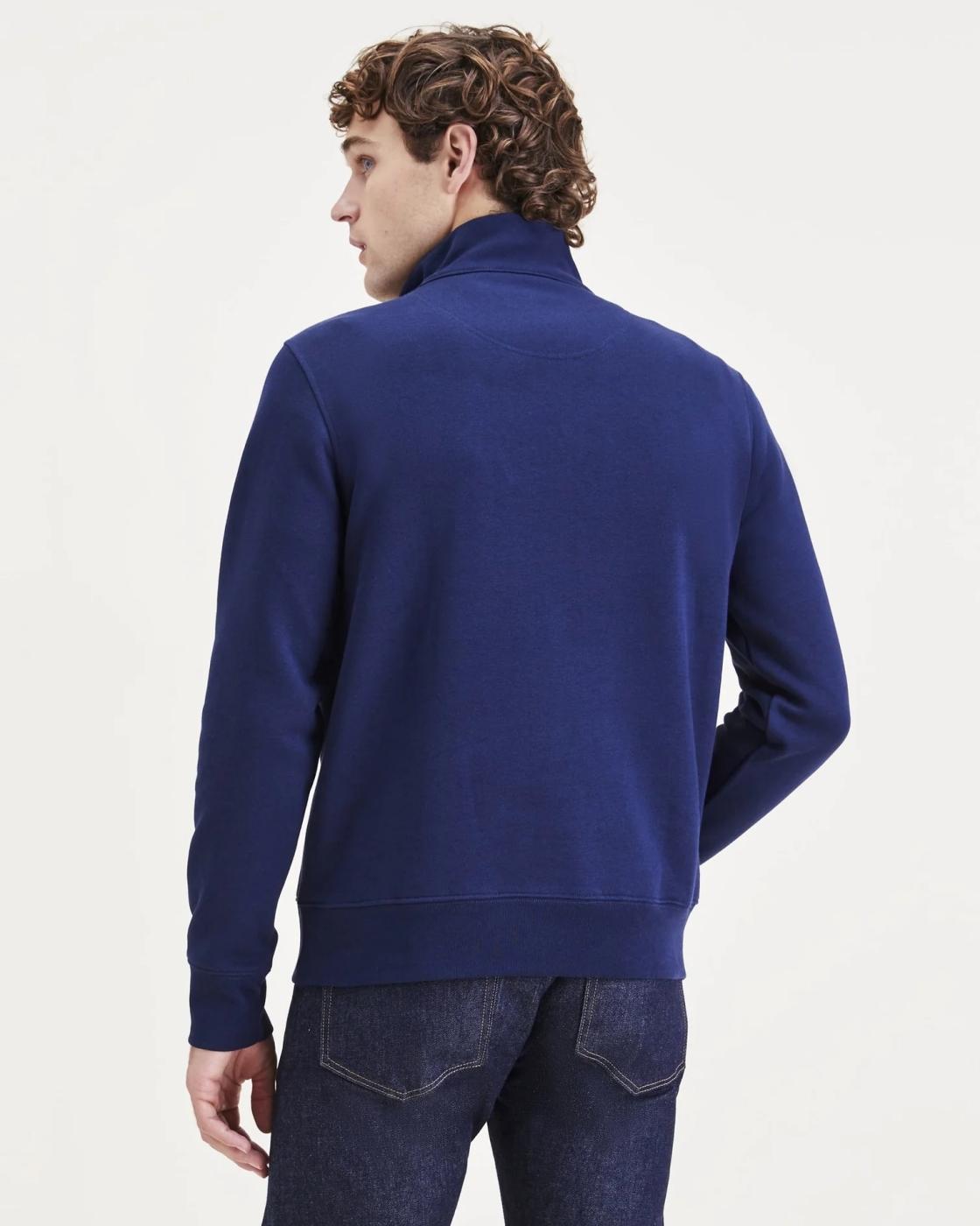 JERSEY DOCKERS ZIP FLEECE AZUL OSCURO