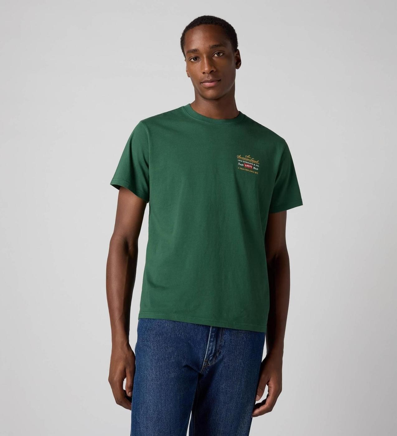 CAMISETA LEVIS ARCHIVE VERDE
