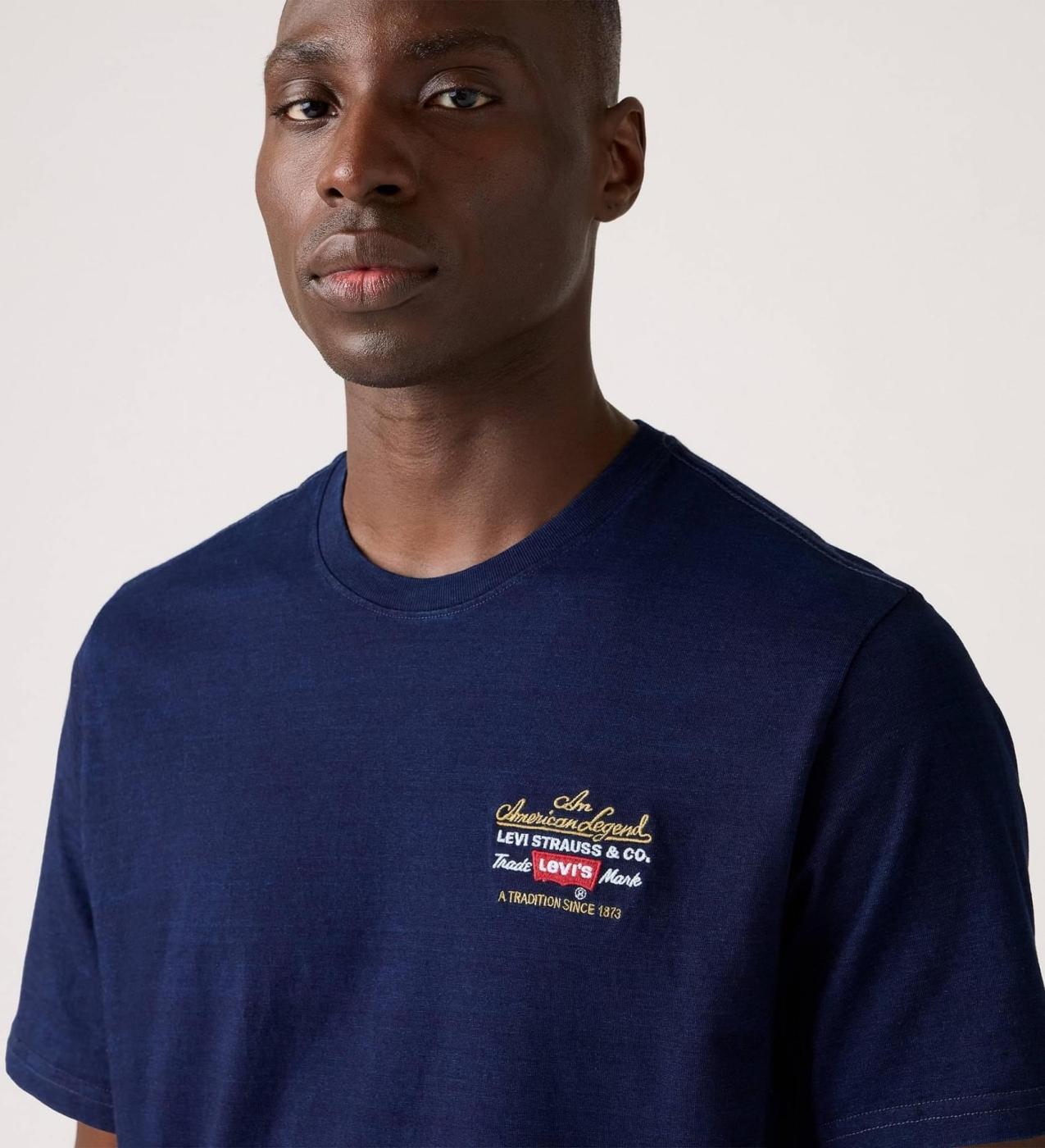 CAMISETA LEVIS ARCHIVE AZUL OSCURO