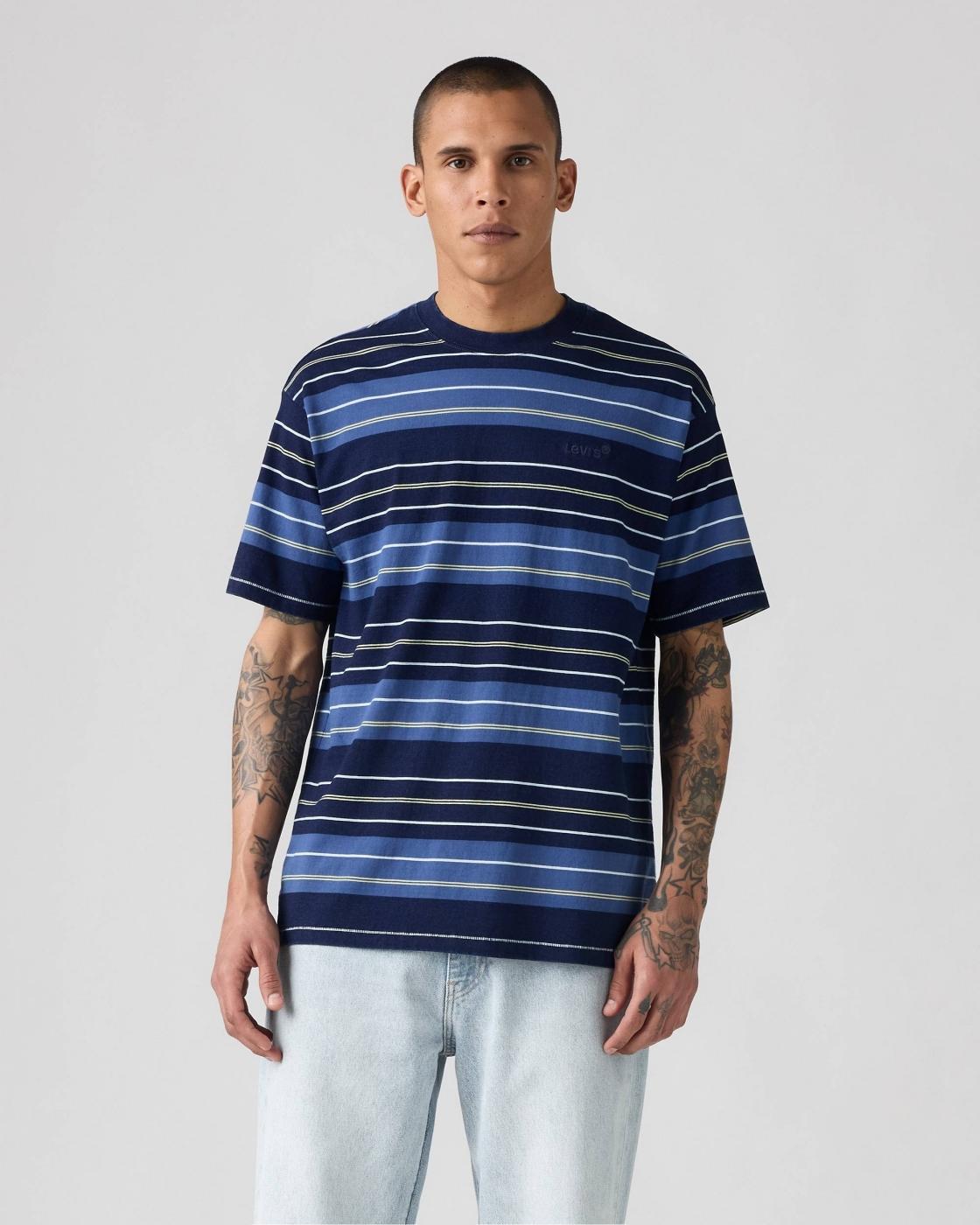 CAMISETA LEVIS RED TAB VINTAGE AZUL