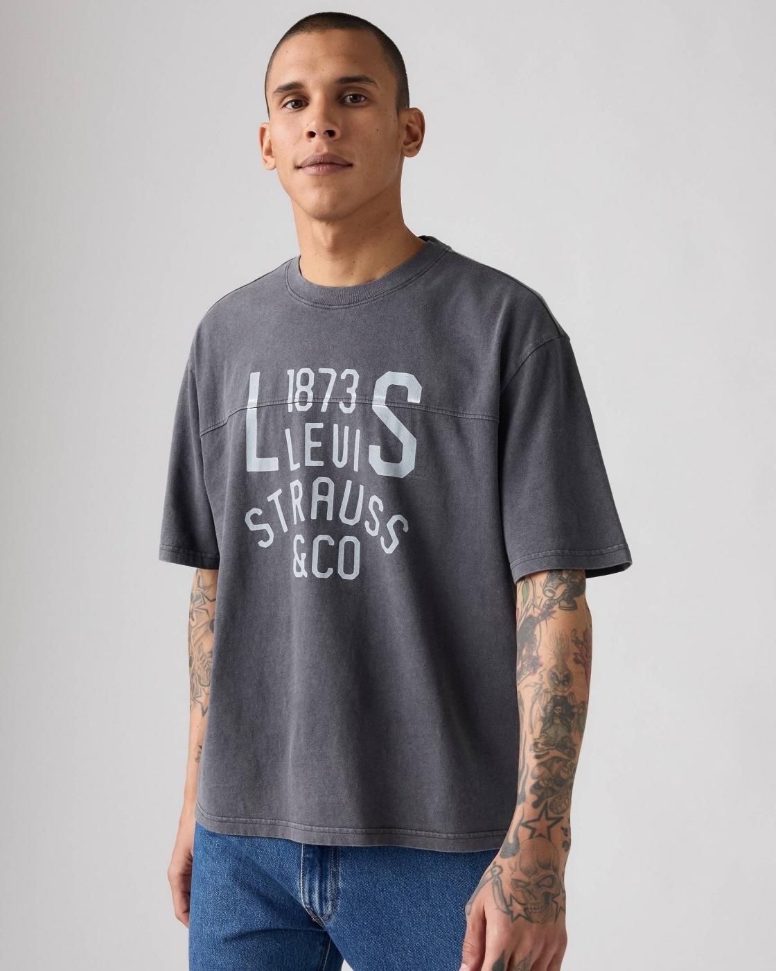 CAMISETA LEVIS LOCKWOOD NEGRO