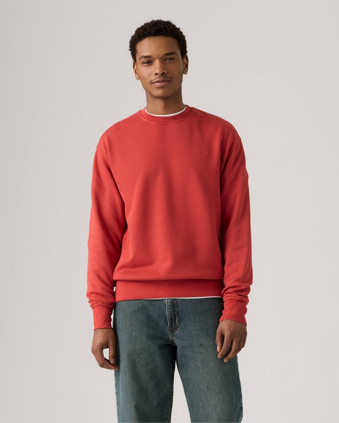 SUDADERA LEVIS AUTHENTIC ROJO