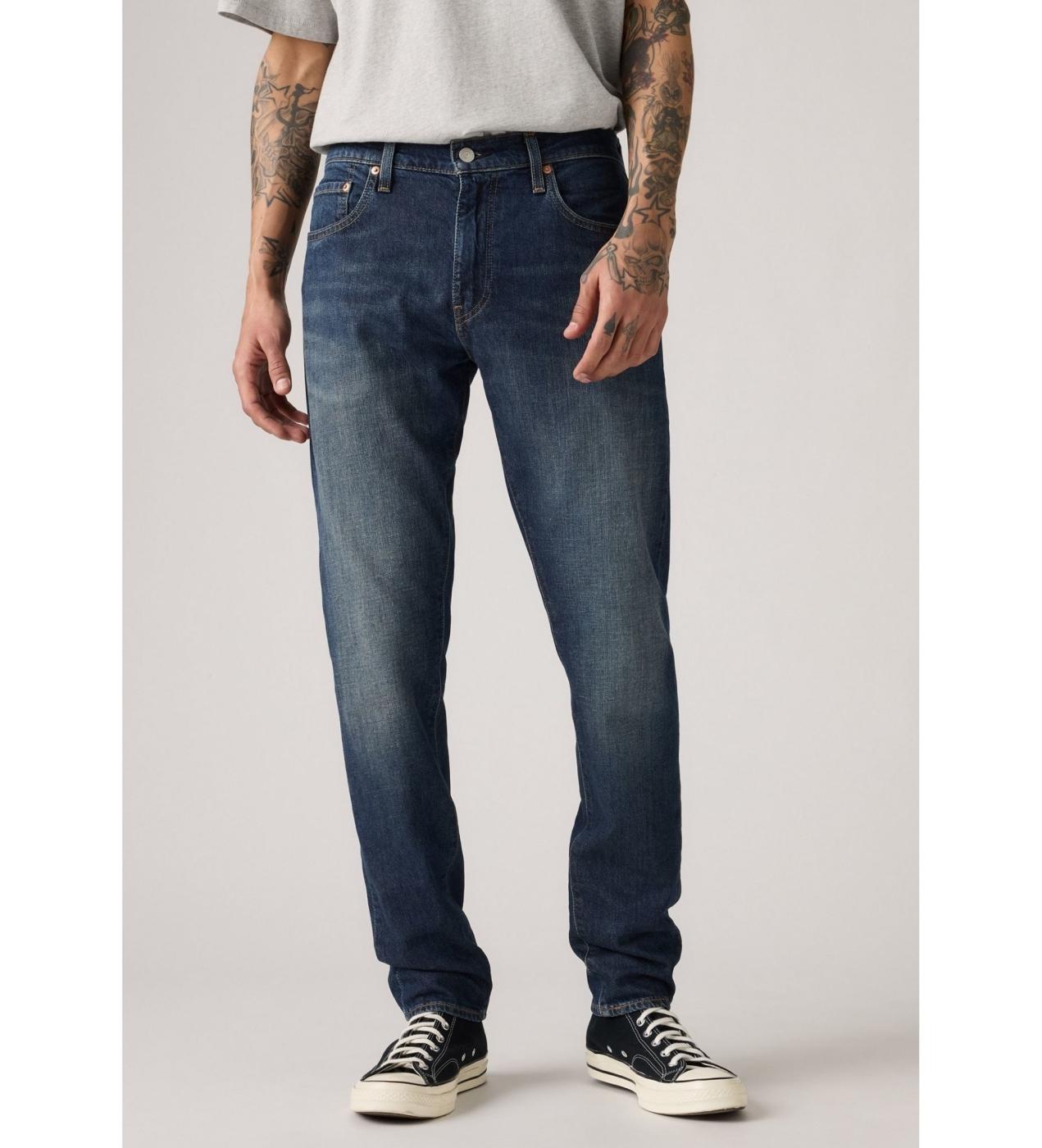 JEANS LEVIS 512 SLIM TAPER BREAKING AZUL OSCURO