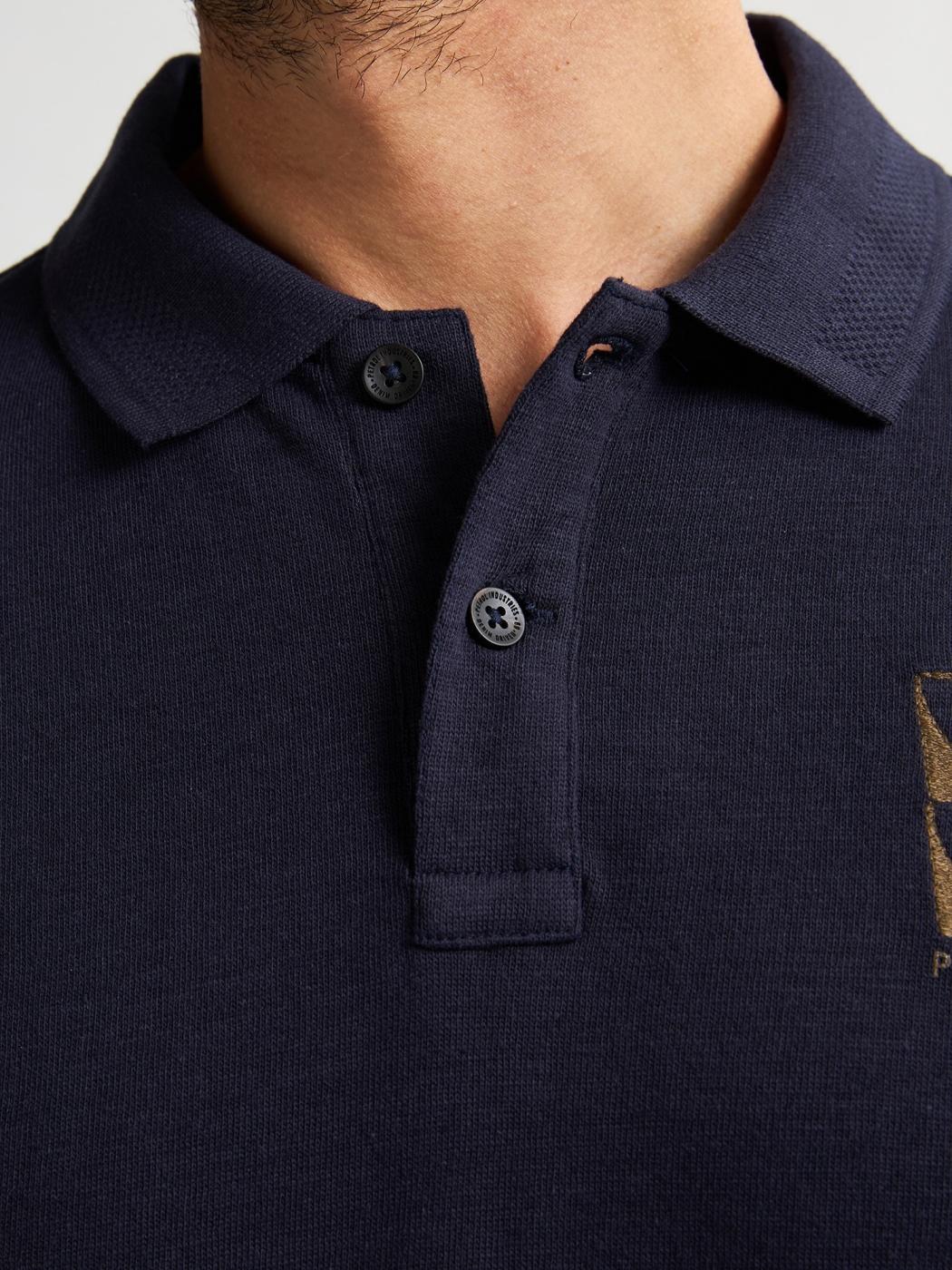 POLO PETROL M/LARGA AZUL OSCURO