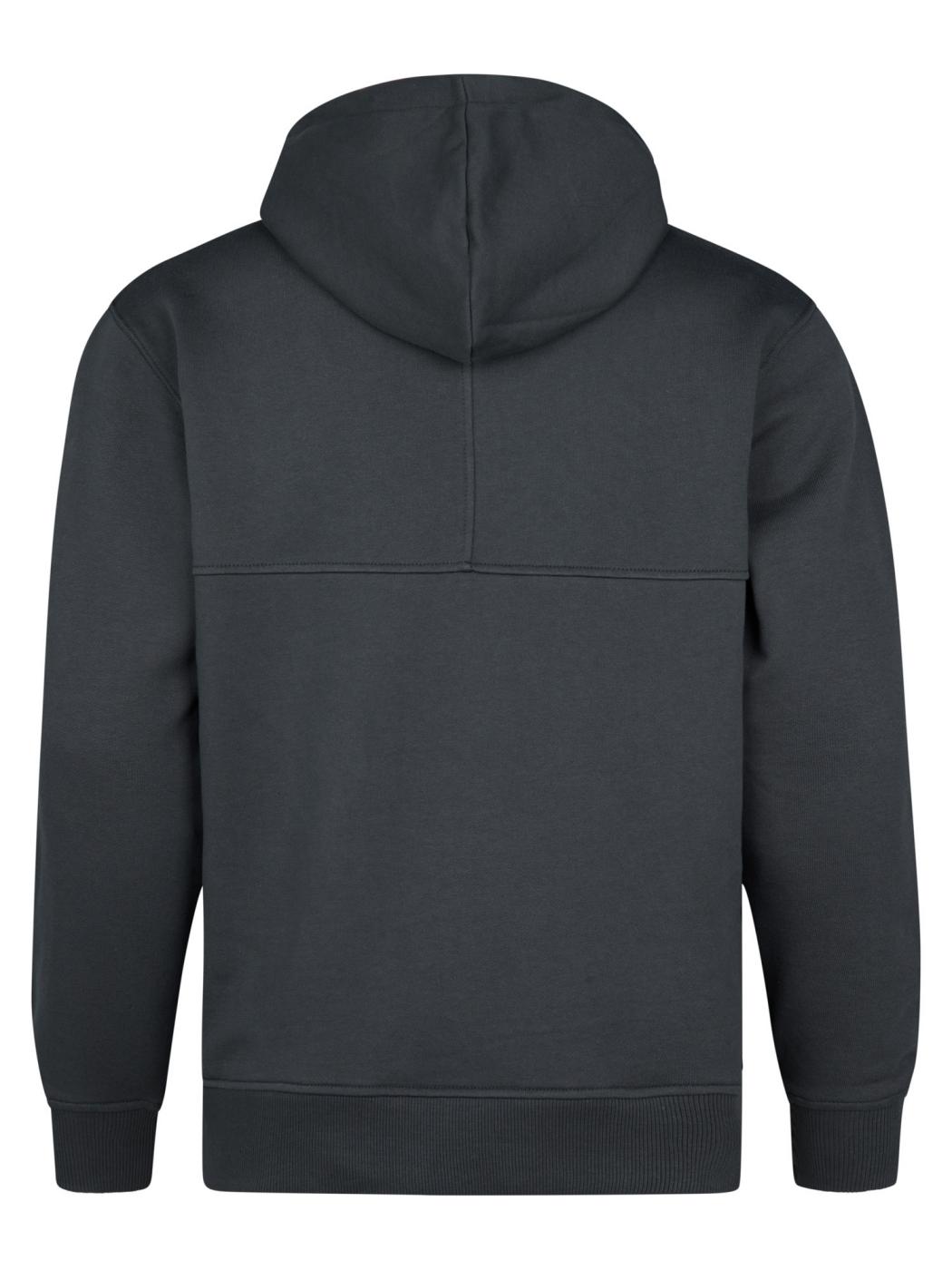 SUDADERA PETROL HOODED GRIS OSCURO