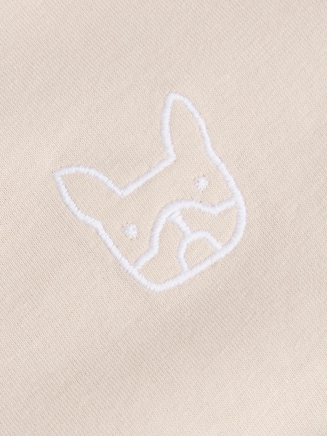 CAMISETA JACK&JONES M/LARGA DENIMDOG MARRON CLARO