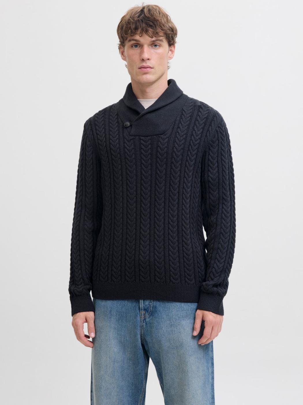 JERSEY JACK&JONES BLUSEAN AZUL OSCURO