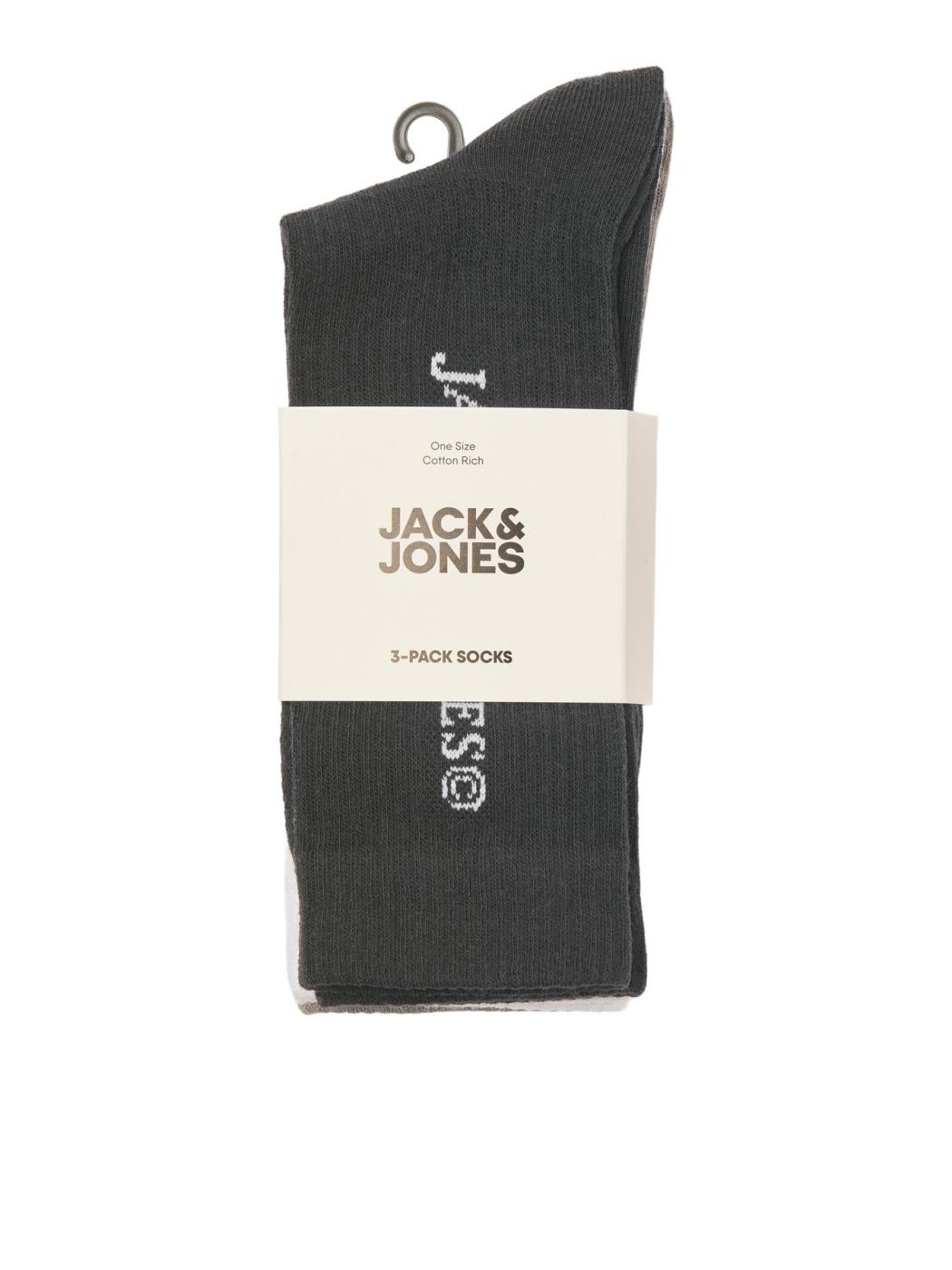 CALCETINES JACK&JONES PACK 3 JAY TENNIS MULTICOLOR