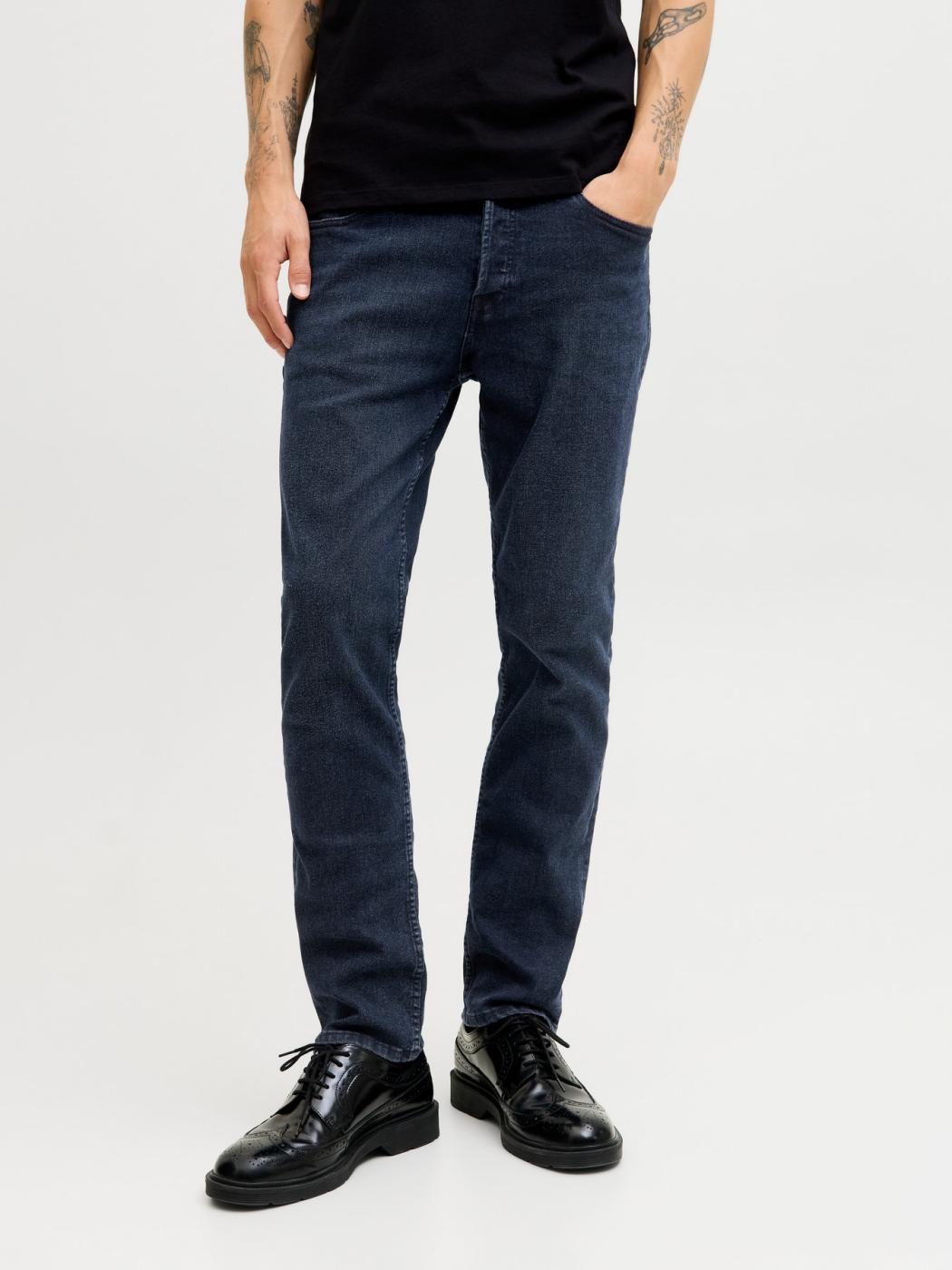 JEANS JACK&JONES TIM AKM 004 AZUL OSCURO
