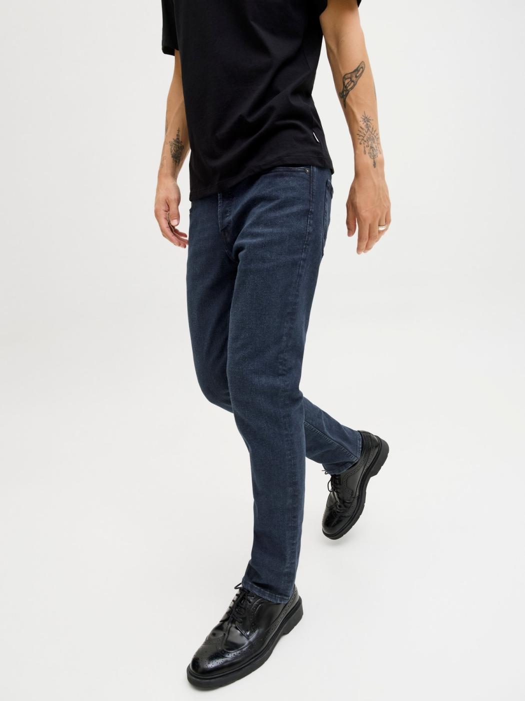 JEANS JACK&JONES TIM AKM 004 AZUL OSCURO