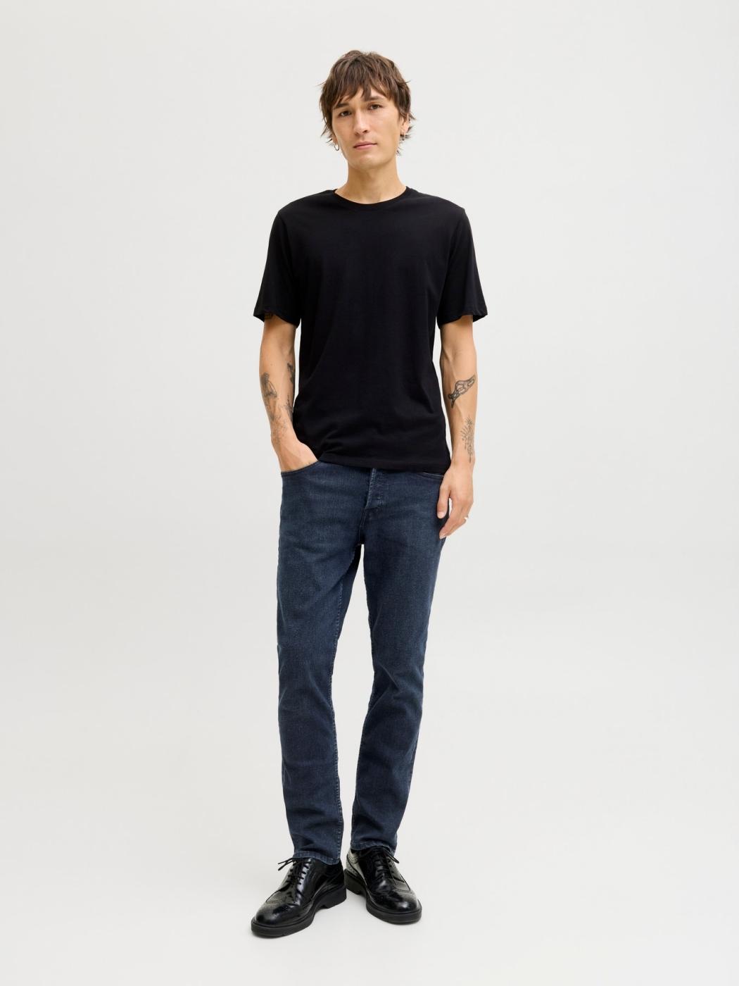 JEANS JACK&JONES TIM AKM 004 AZUL OSCURO