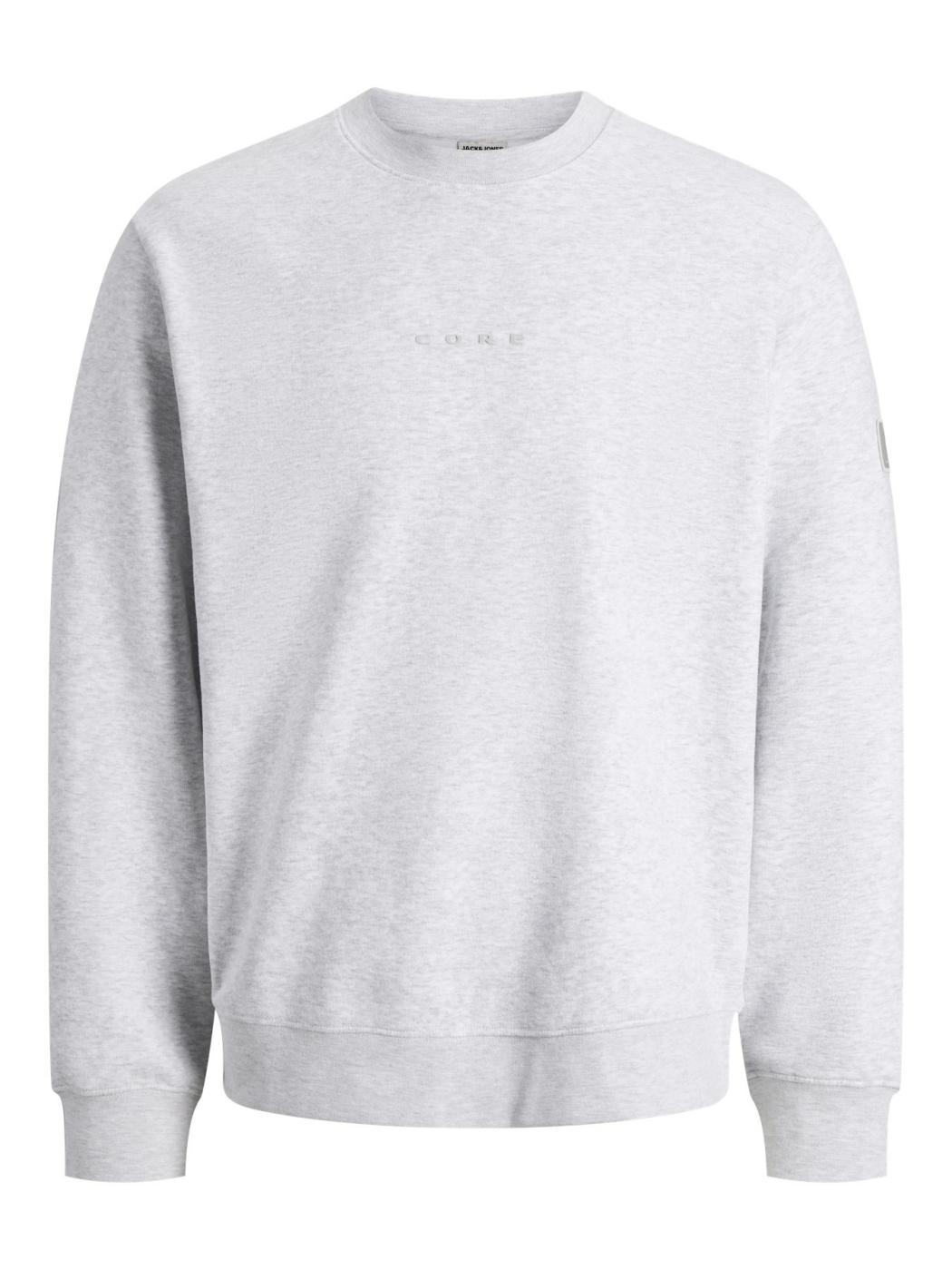 SUDADERA JACK&JONES POINT GRIS CLARO