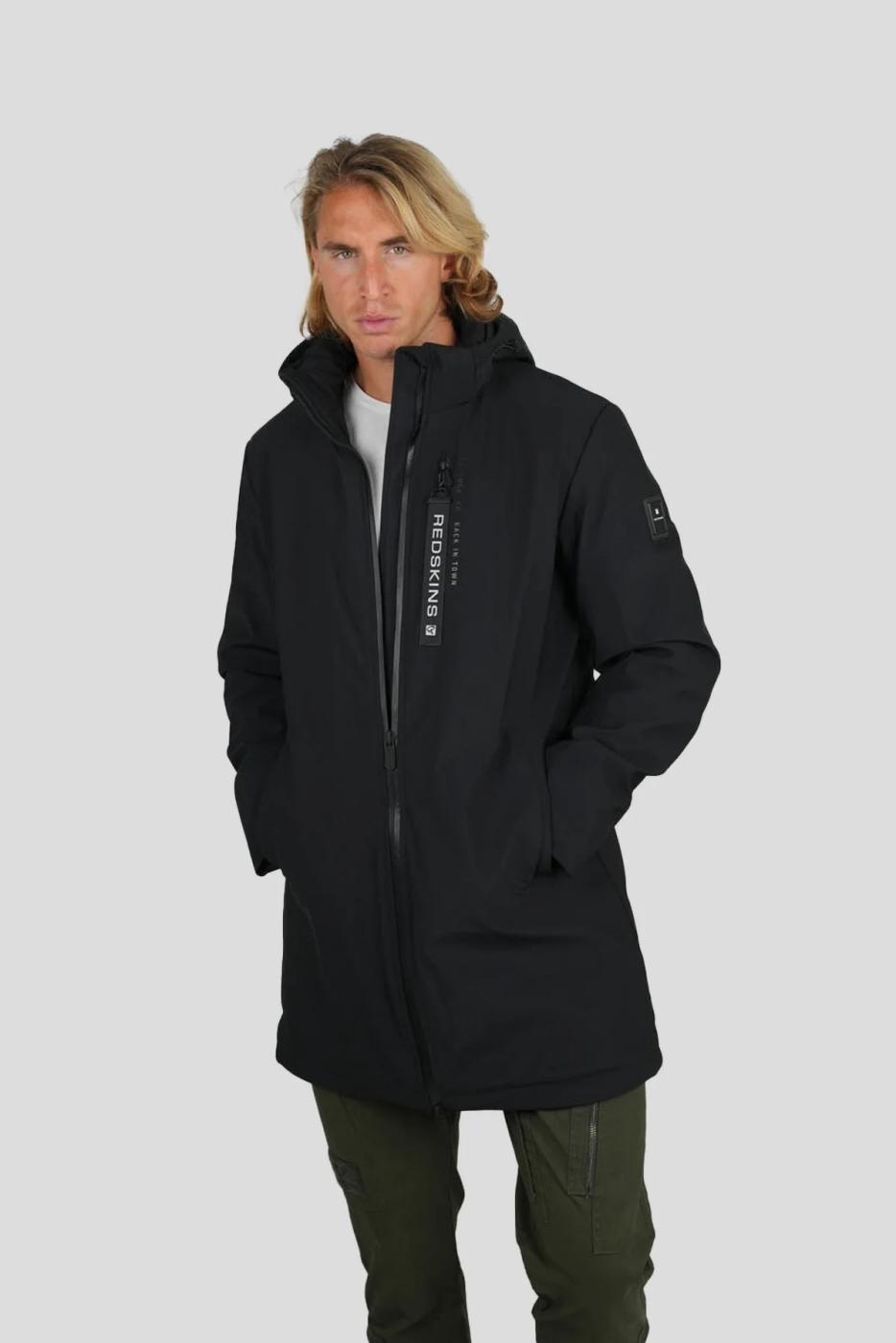 PARKA REDSKINS GRIDA NEGRO