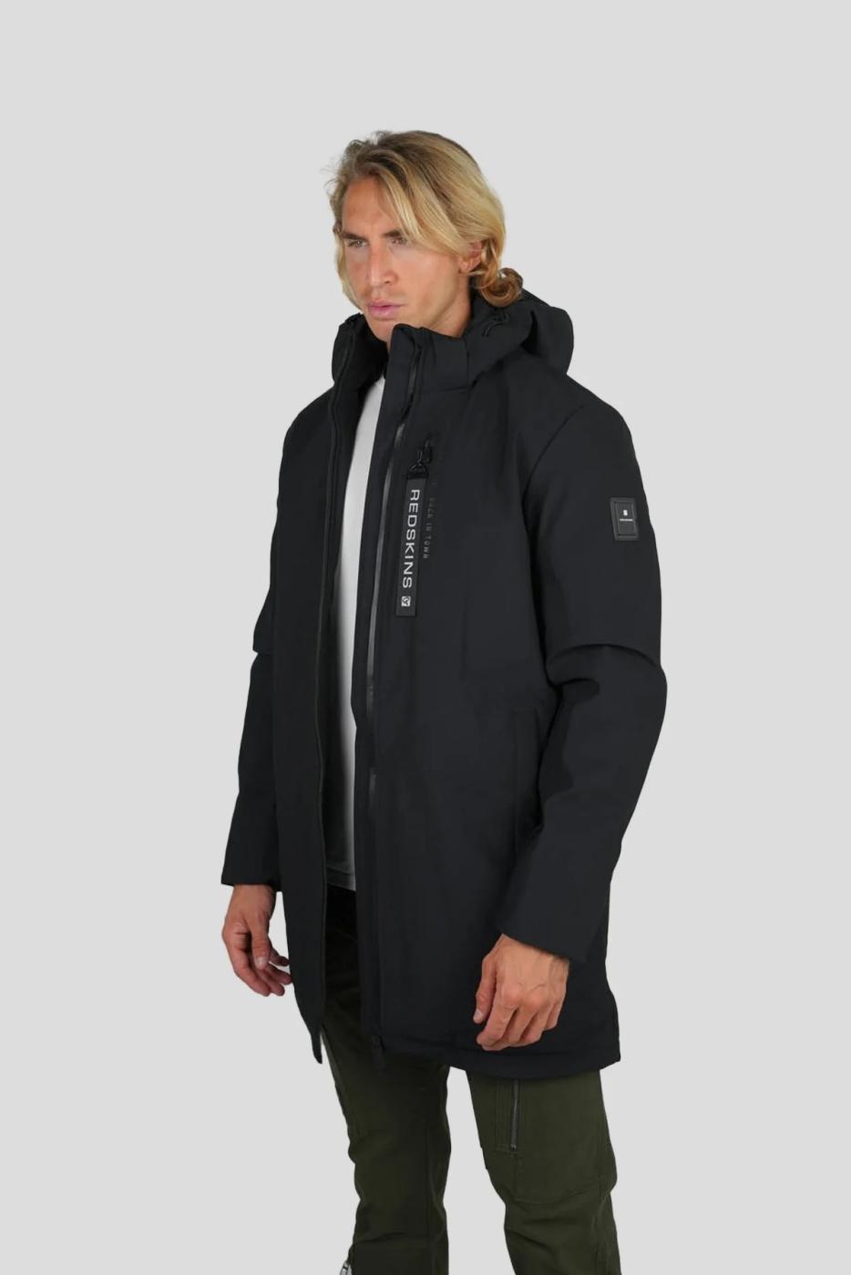 PARKA REDSKINS GRIDA NEGRO