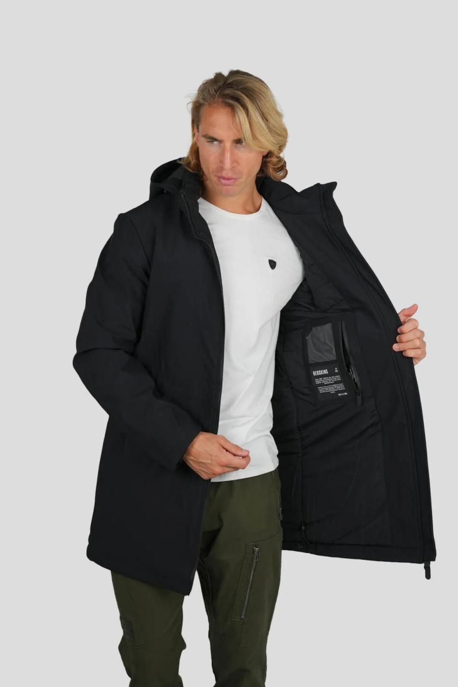 PARKA REDSKINS GRIDA NEGRO