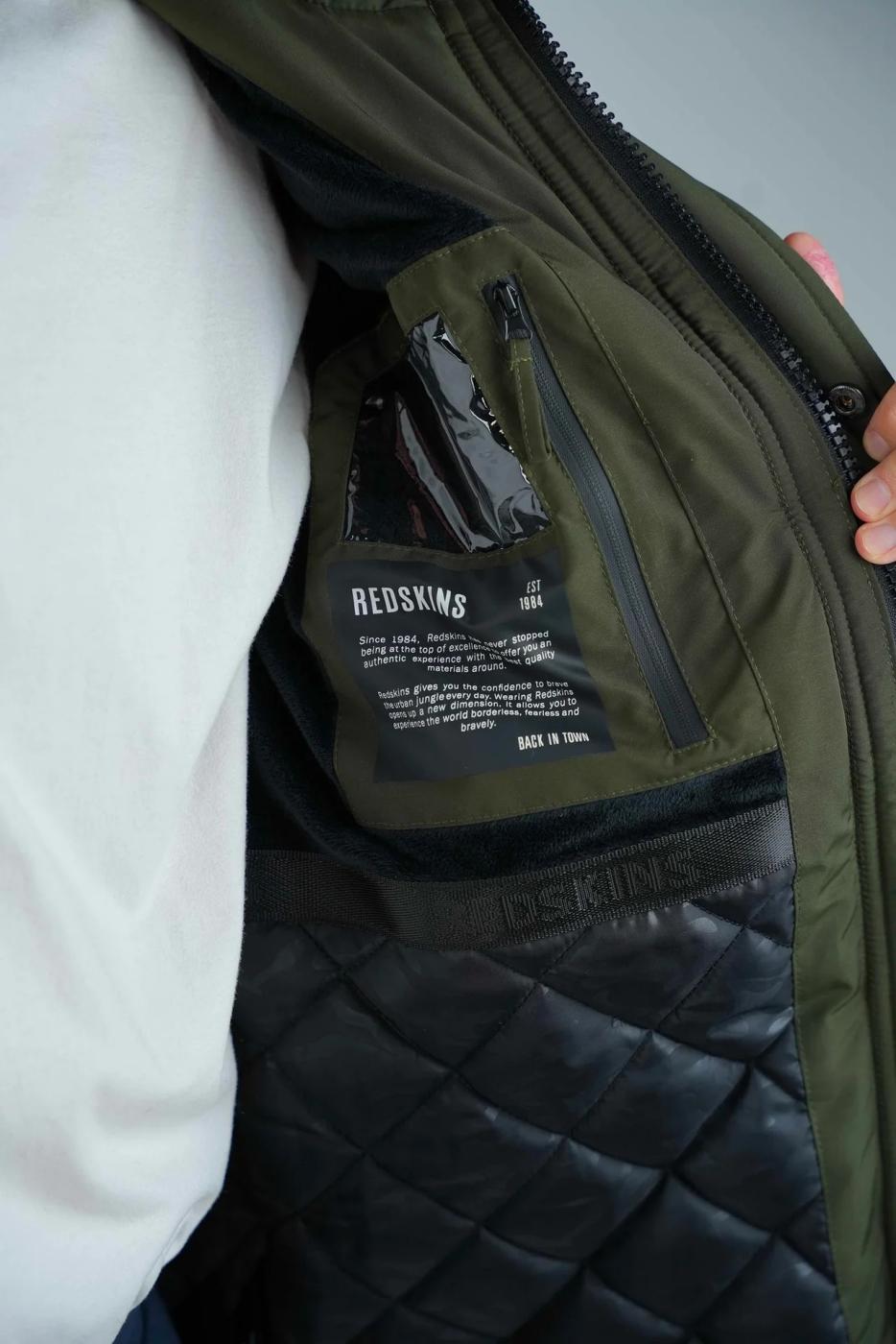 CHAQUETA REDSKINS JUAREZ VERDE OSCURO