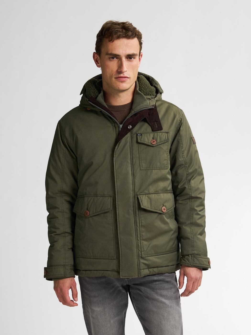 PARKA PETROL VERDE