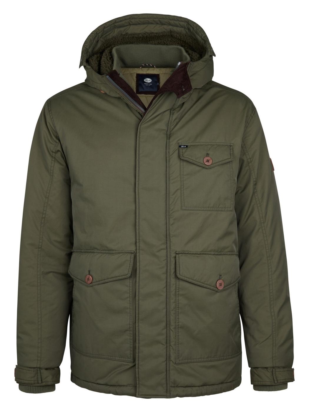 PARKA PETROL VERDE