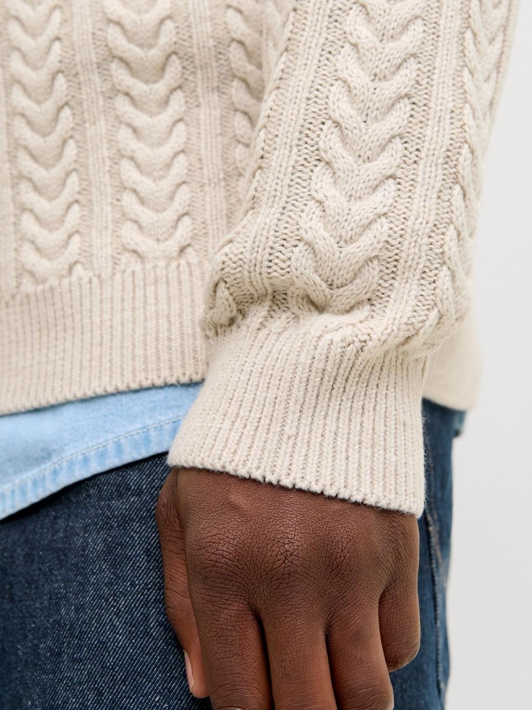 JERSEY JACK&JONES BLUSEAN BEIGE