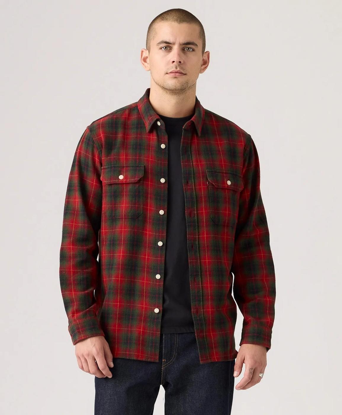 CAMISA LEVIS JACKSON WORKER CALVIN ROJO