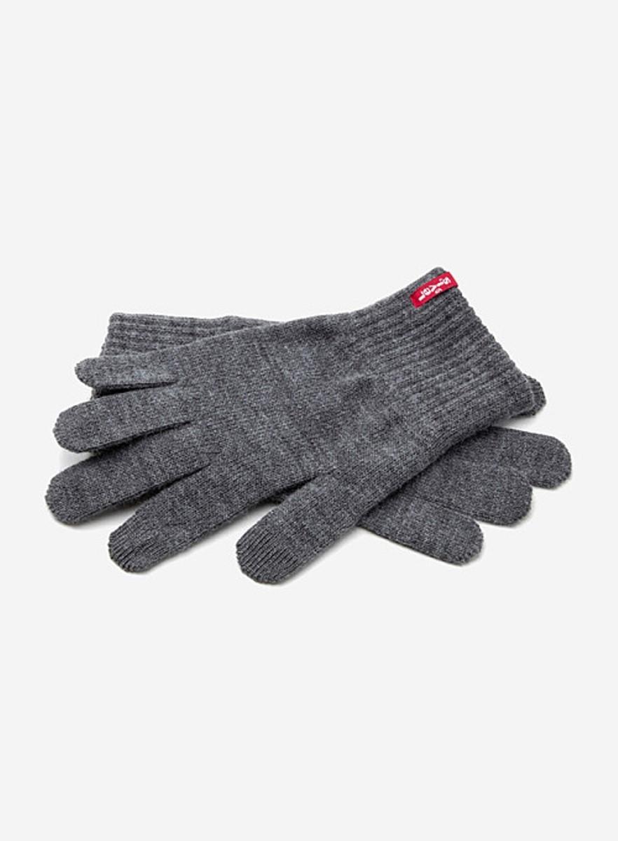 GUANTES LEVIS BEN TOUCH GRIS OSCURO