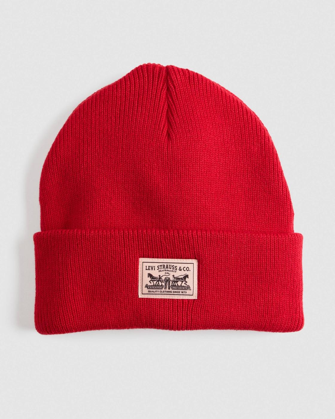 GORRO LEVIS BACKPATCH ROJO