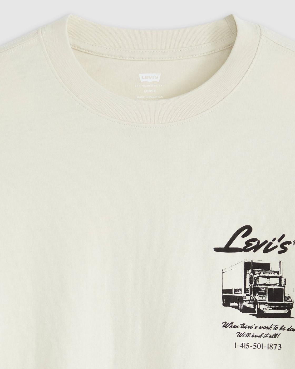 CAMISETA LEVIS M/LARGA HAUL IT BEIGE
