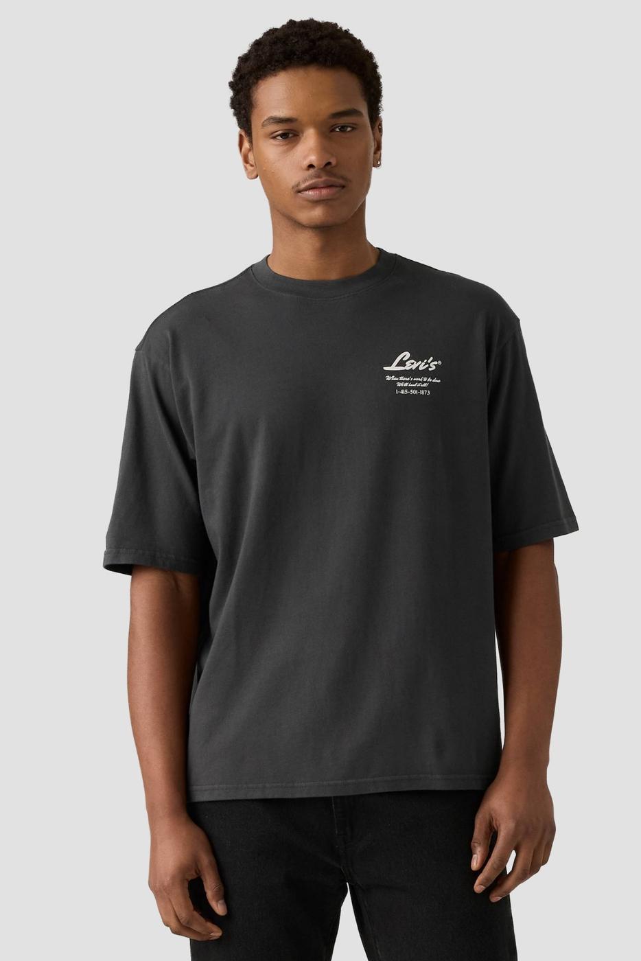 CAMISETA LEVIS HAULING NEGRO