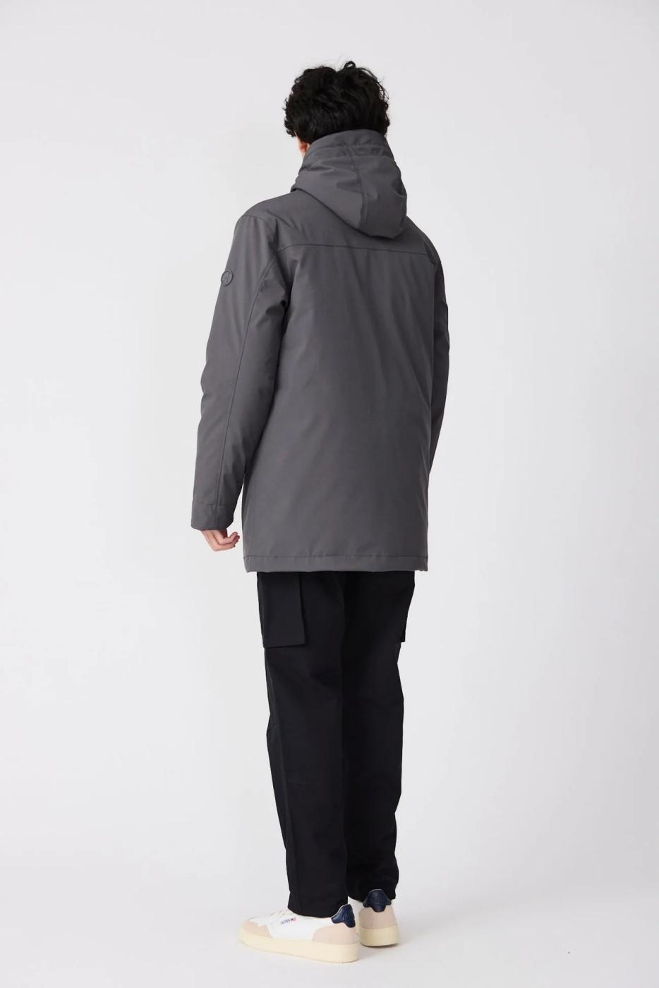 CHAQUETA TANTA YUKI GRIS OSCURO