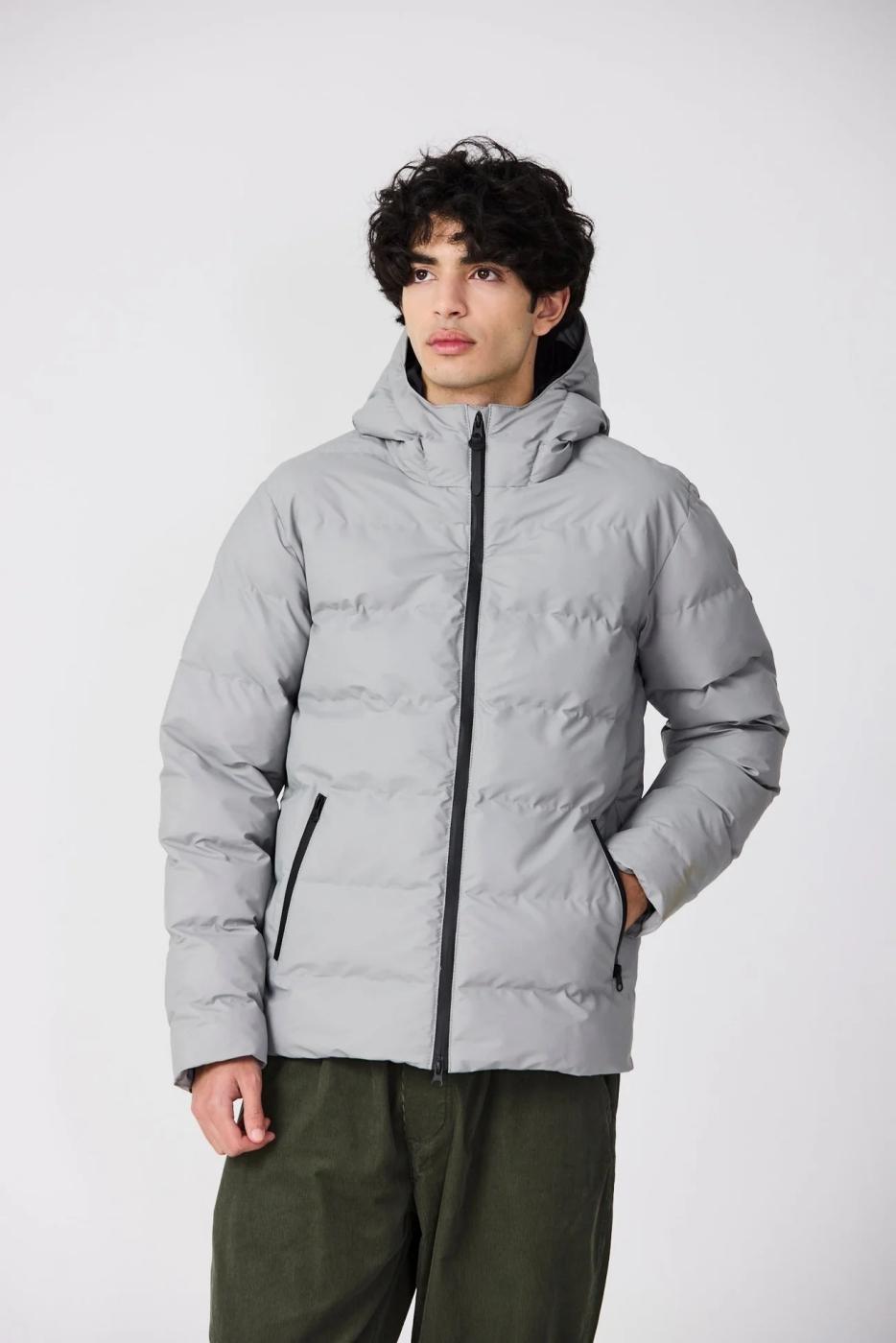 CHAQUETA TANTA HROM GRIS