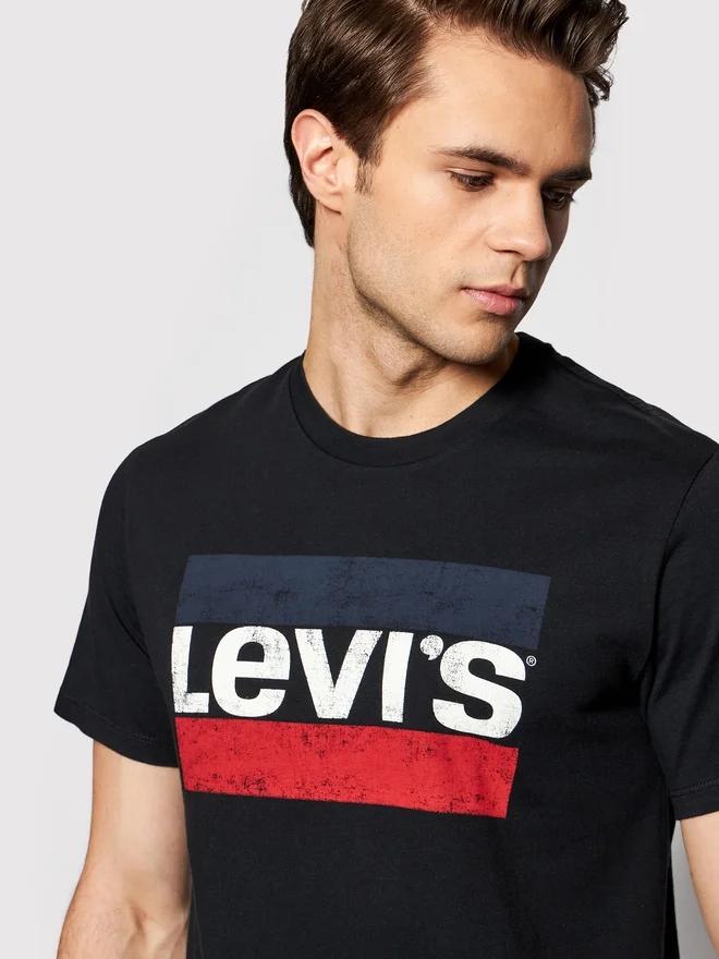 CAMISETA LEVIS SPORTWEAR LOGO GRAPHIC NEGRO