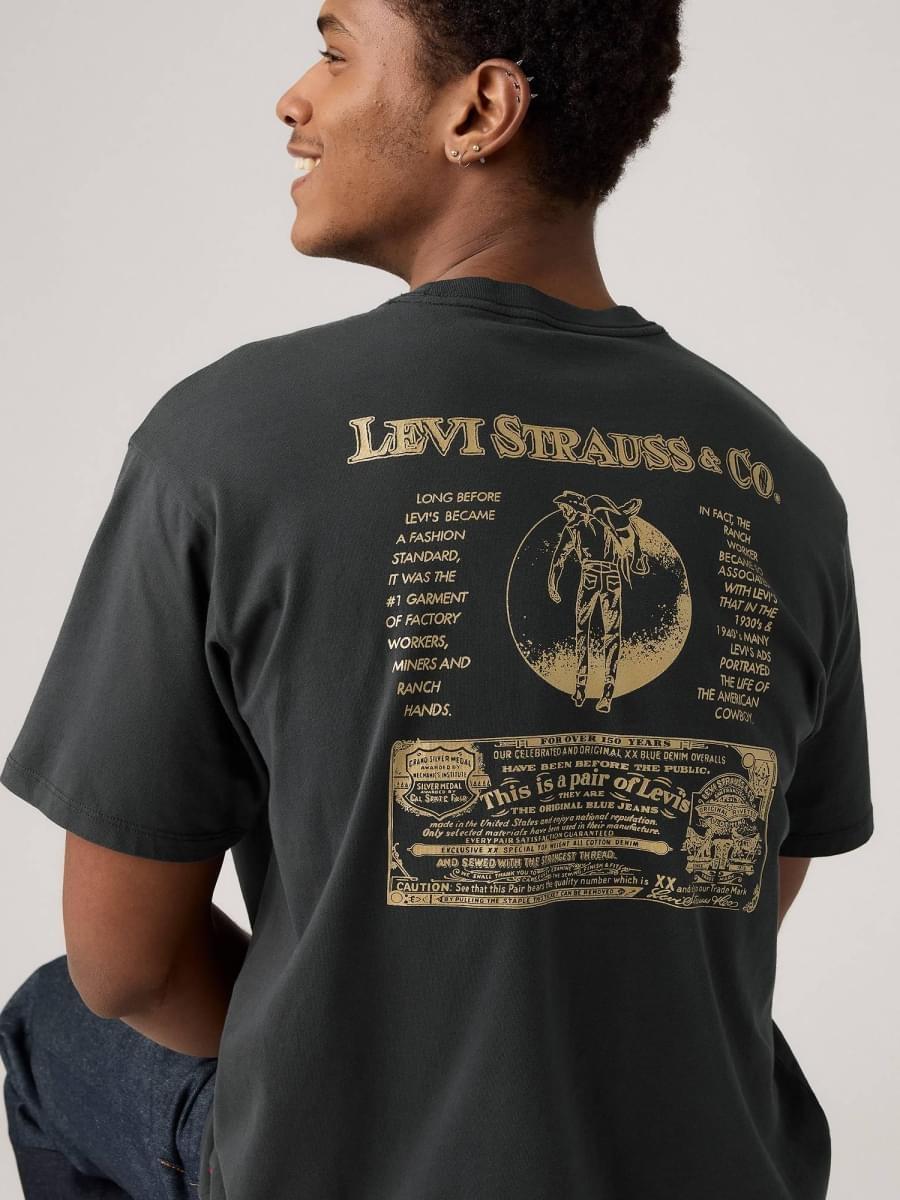CAMISETA LEVIS VINTAGE GRAPHIC NEGRO