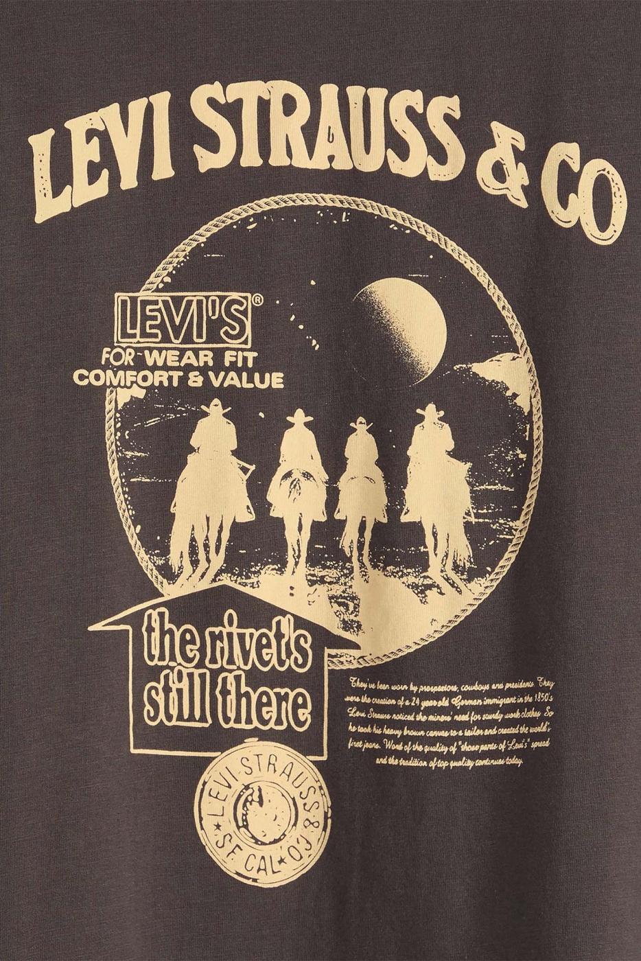 CAMISETA LEVIS VINTAGE GRAPHIC NEGRO