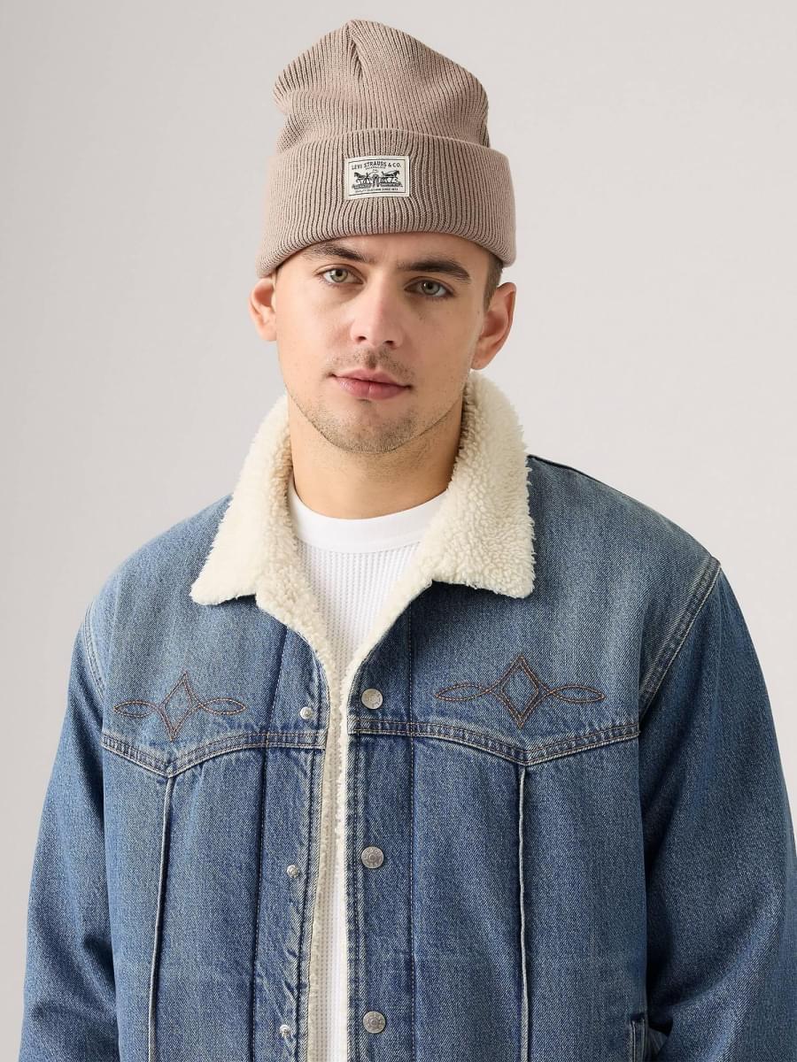 GORRO LEVIS BACKPATCH BEIGE